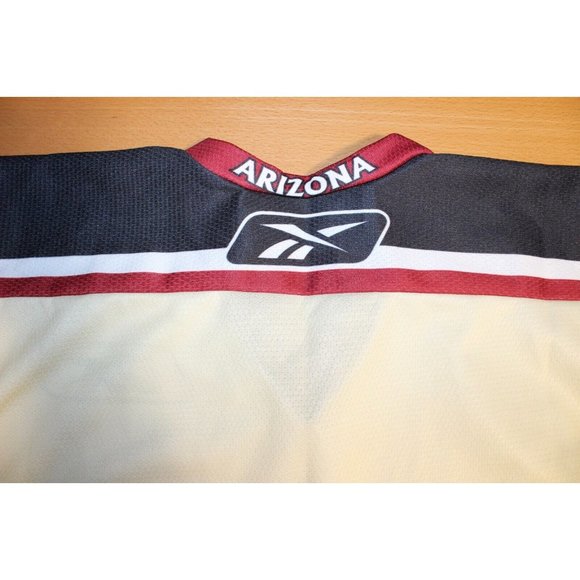 NLL National Lacrosse League Arizona Sting Jersey Small Reebok CCM Beige Red - Picture 6 of 6